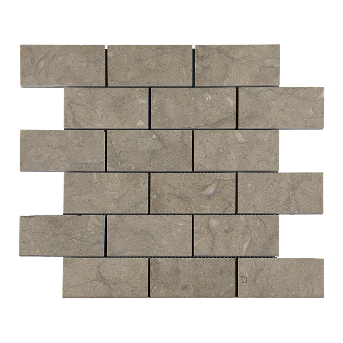 2x4 Seagrass Limestone Mosaic Tile - Honed Honed / 2" x 4" - DW TILE & STONE - Atlanta Marble Natural Stone Wholesale Stone Supplier